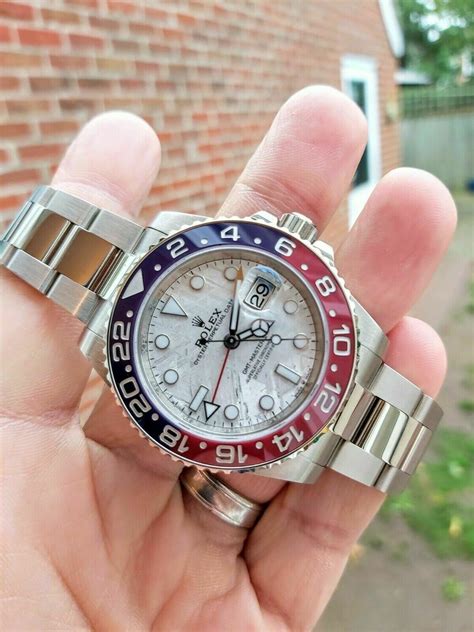 rolex meteorite white gold|rolex gmt prezzo.